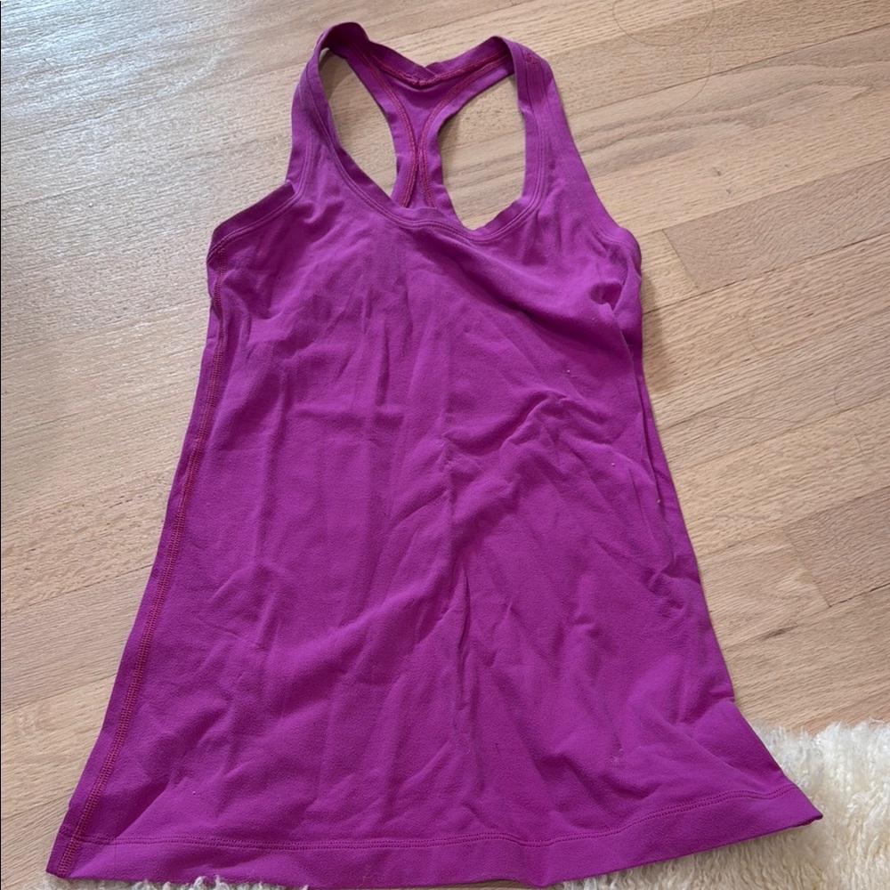 lululemon athletica Magenta Tank Top